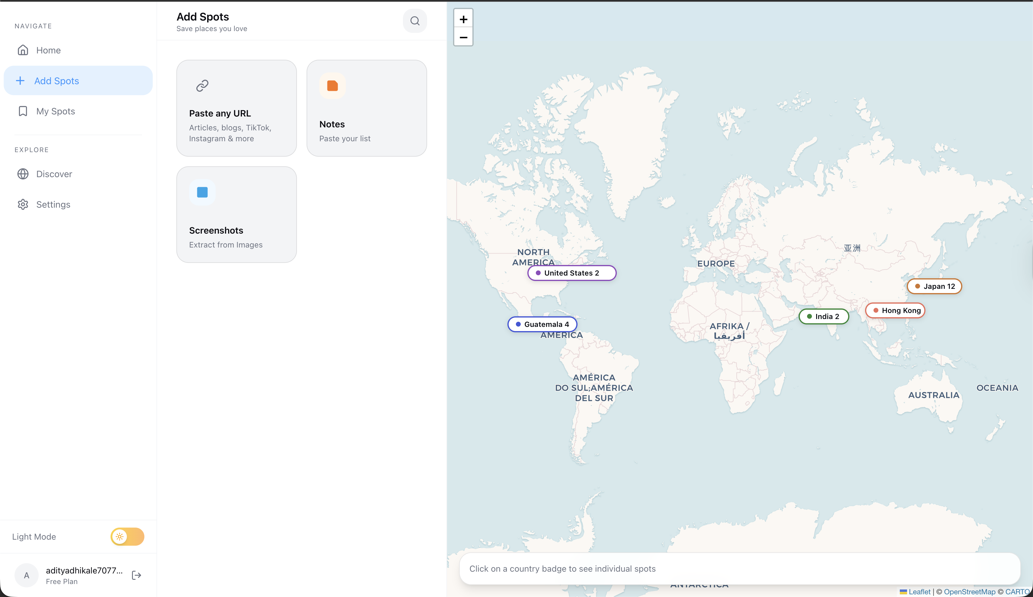 WanderLog AI travel assistant